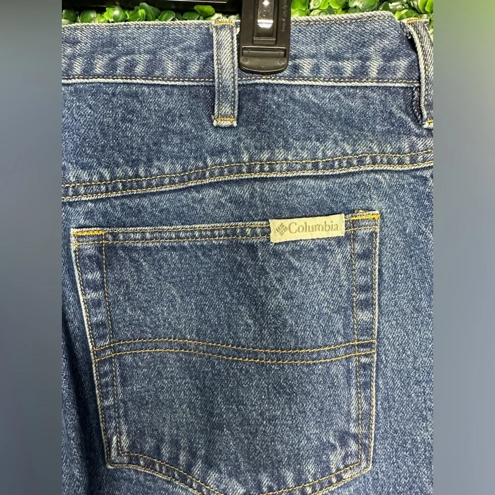 Columbia Size 36 Tough Mother Brush Briar Guard Denim Jeans Men’s Hunting